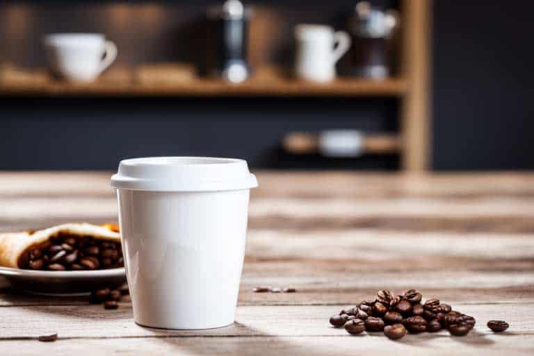 Coffee to go Becher Porzellan