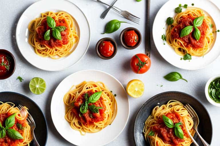 Pasta Geschirr